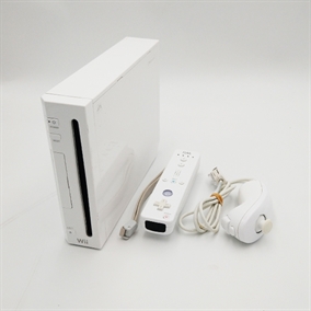 Nintendo Wii Konsol - Hvid - (B Grade) (Genbrug)